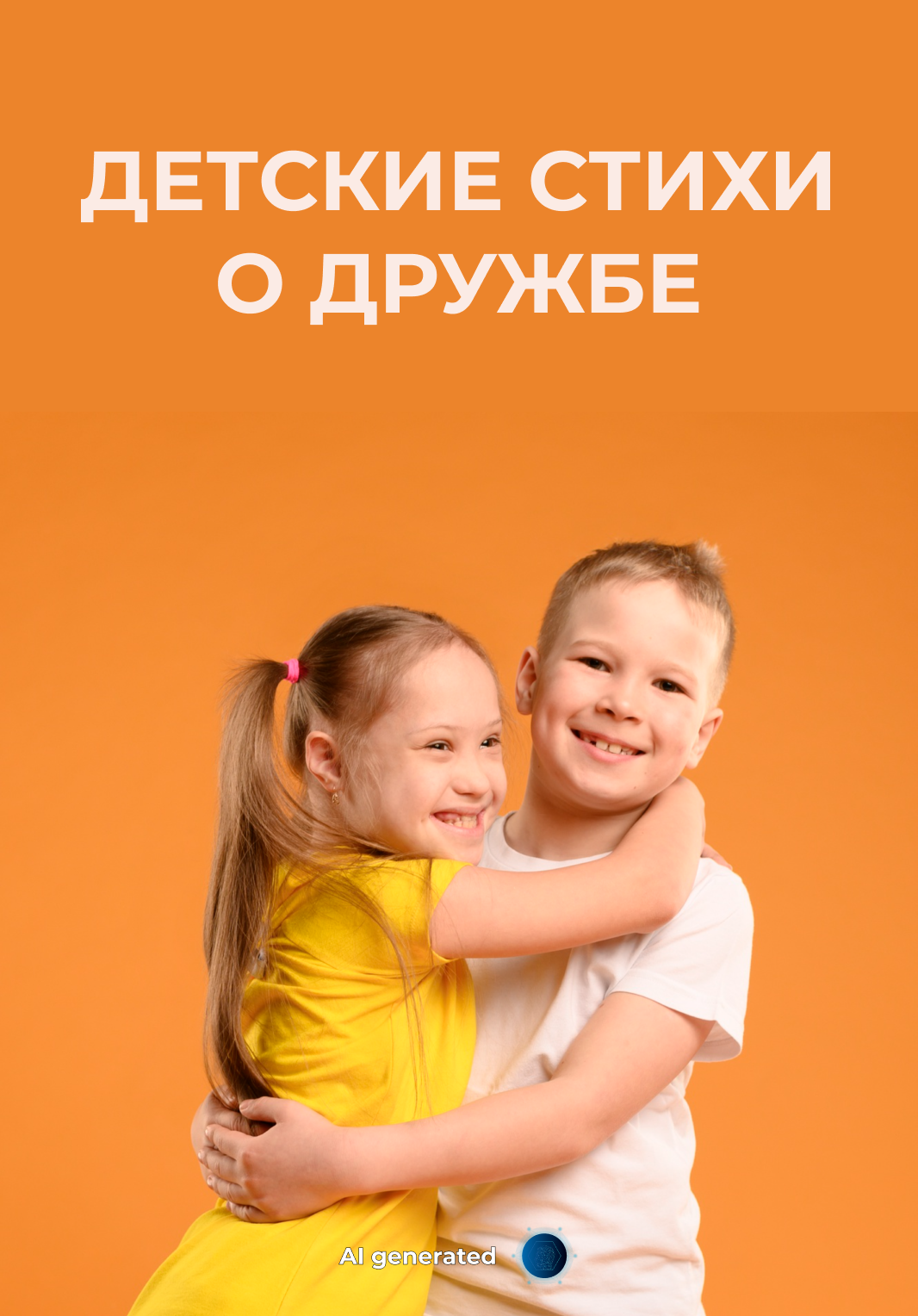 Стихи о дружбе детские