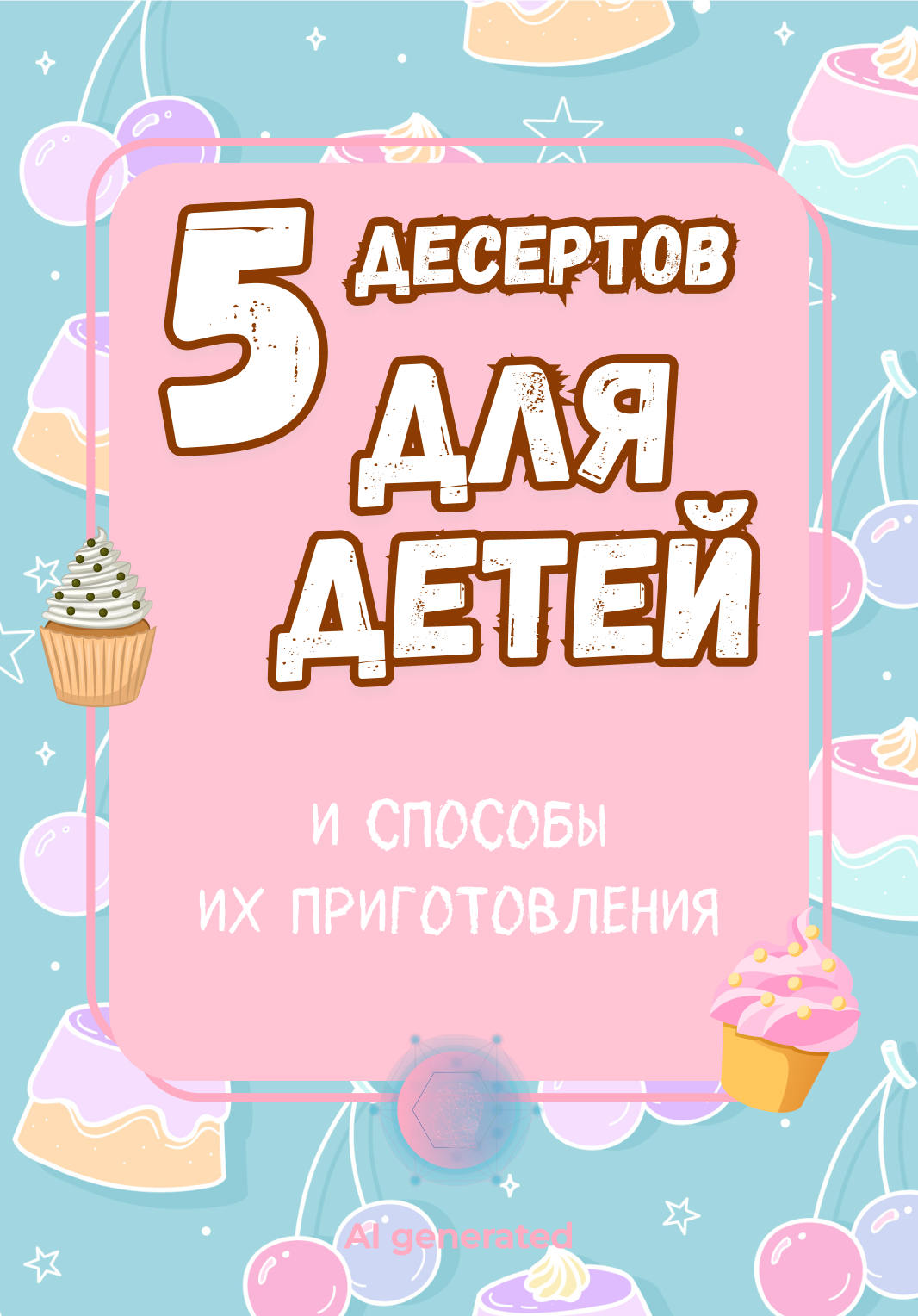 Десерты для детей