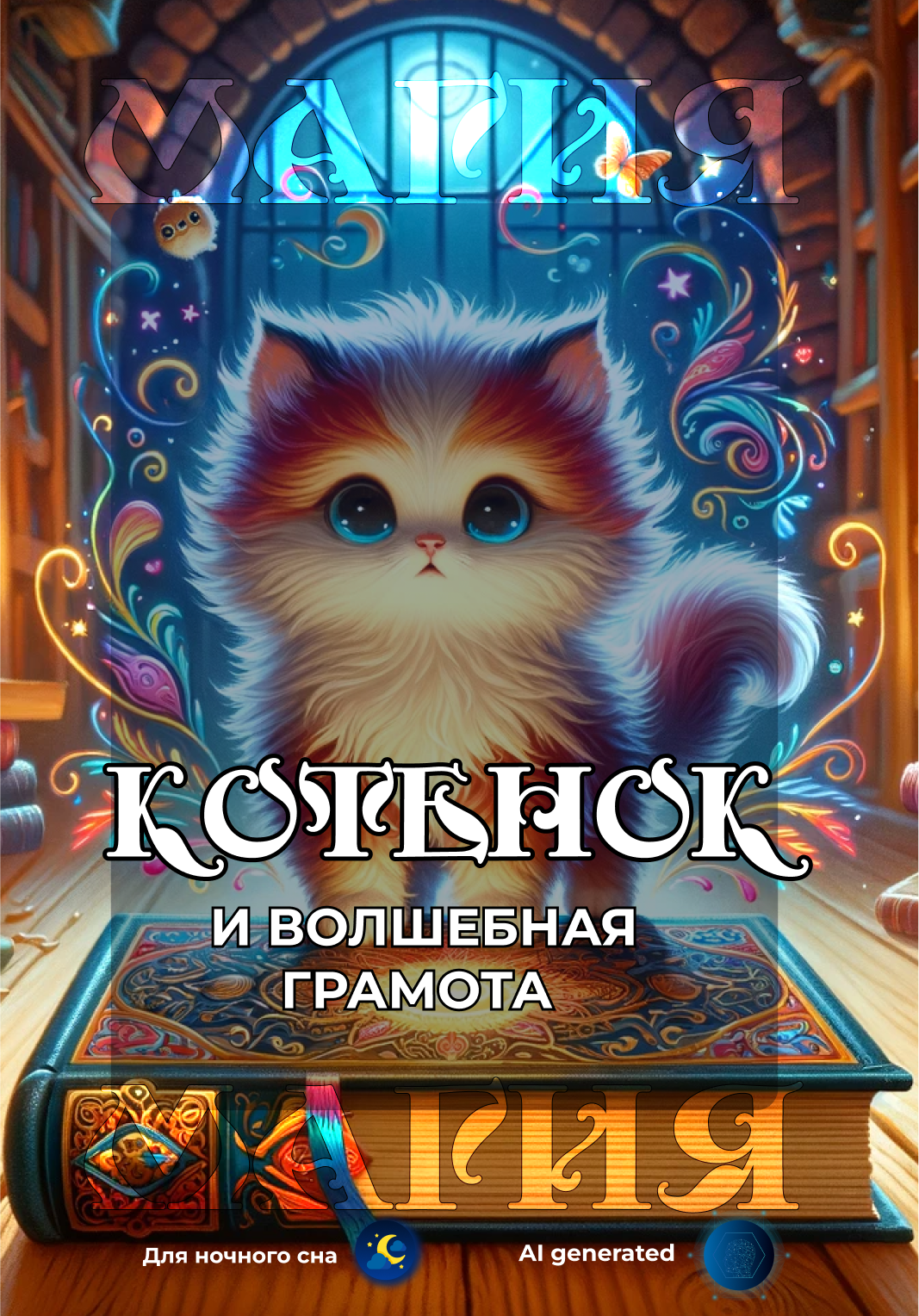 Котенок и волшебная грамота