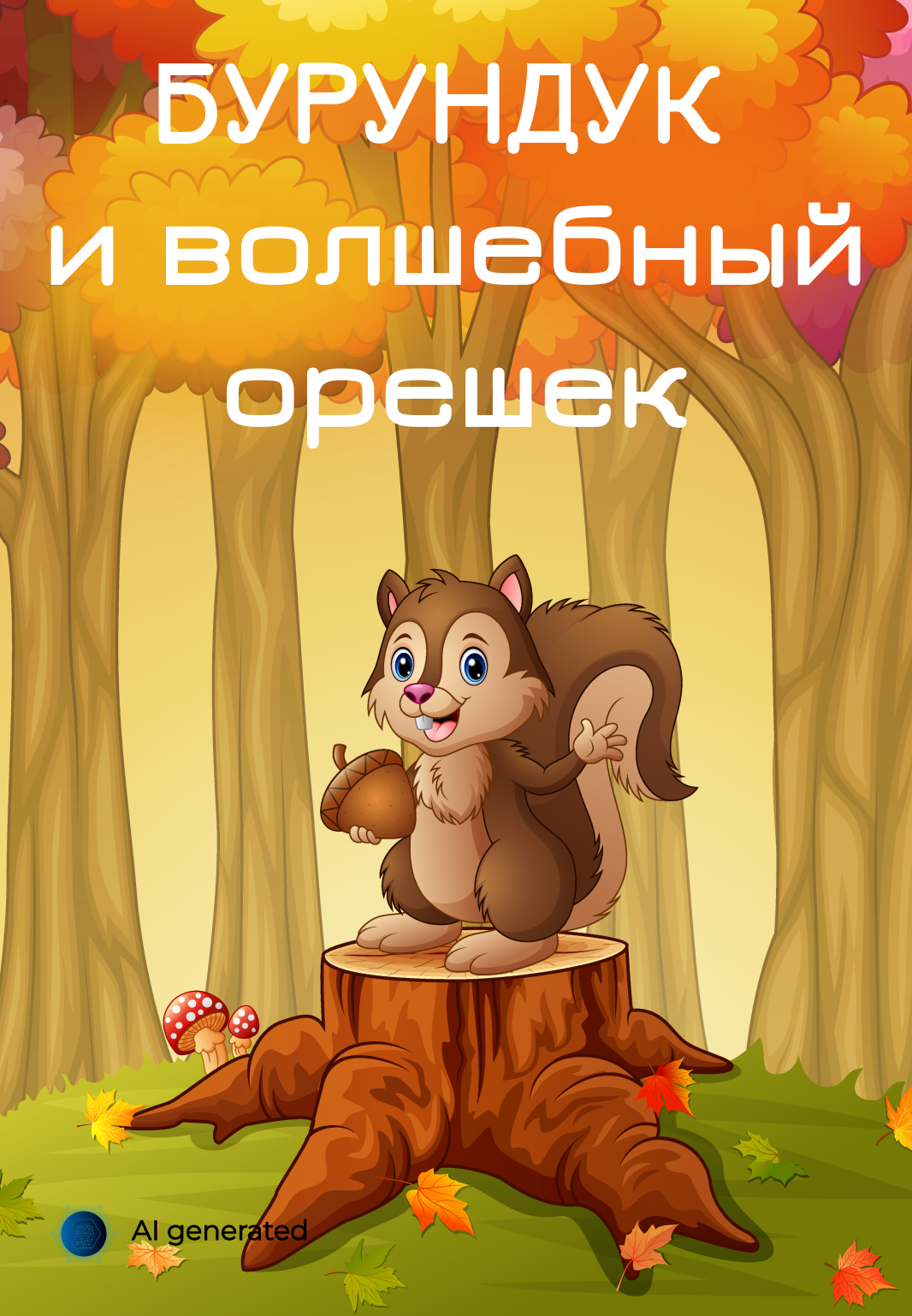 Бурундук и волшебный орешек
