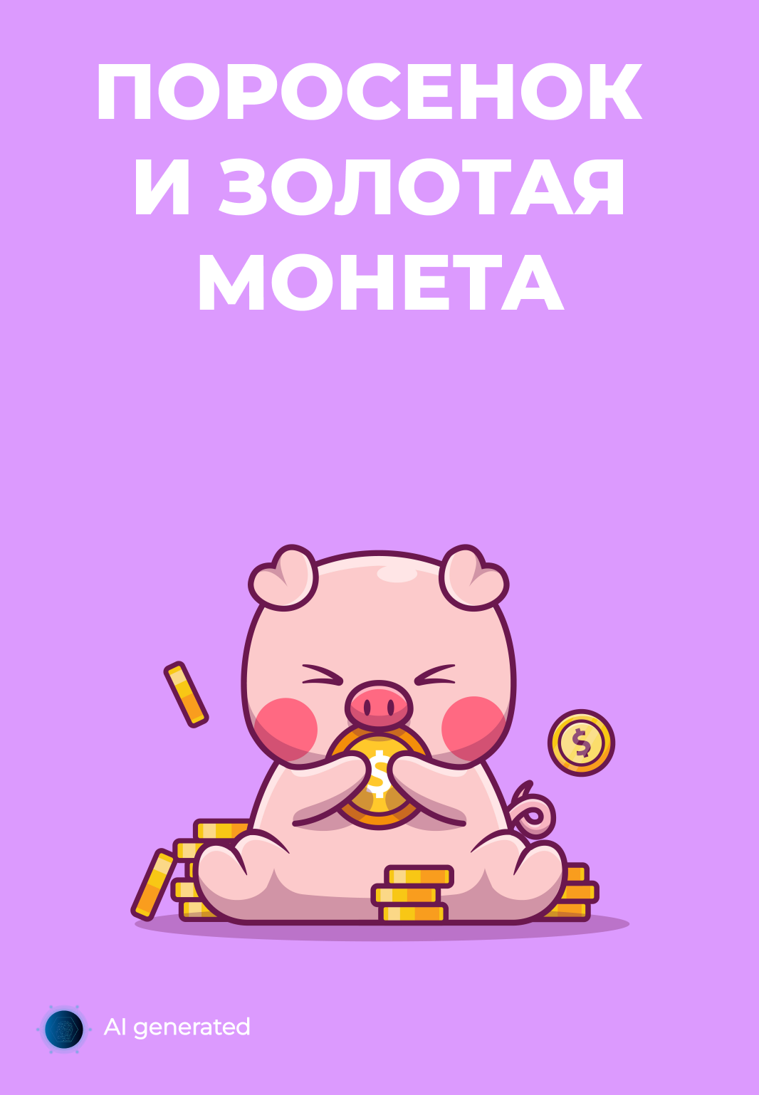 Поросенок и его золотая монета