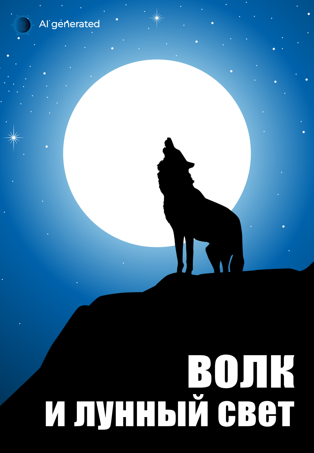 Волк и лунный свет