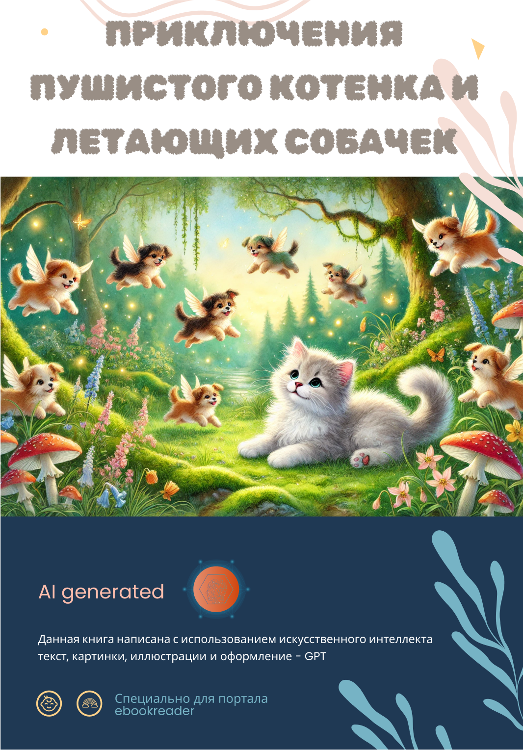Приключения Пушистого Котенка и Летающих Собачек