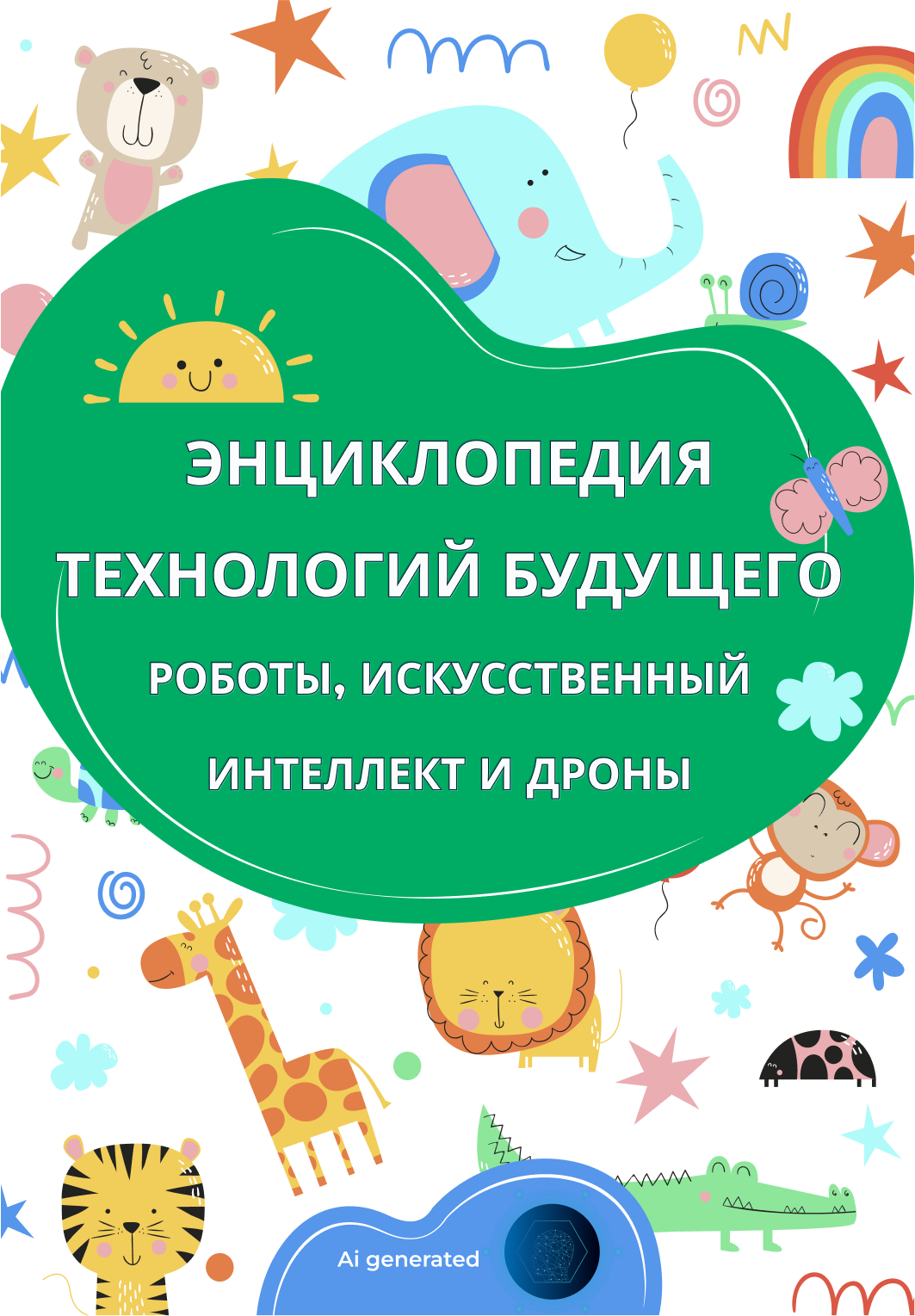 Энциклопедия технологий будущего: роботы, искусственный интеллект и дроны.