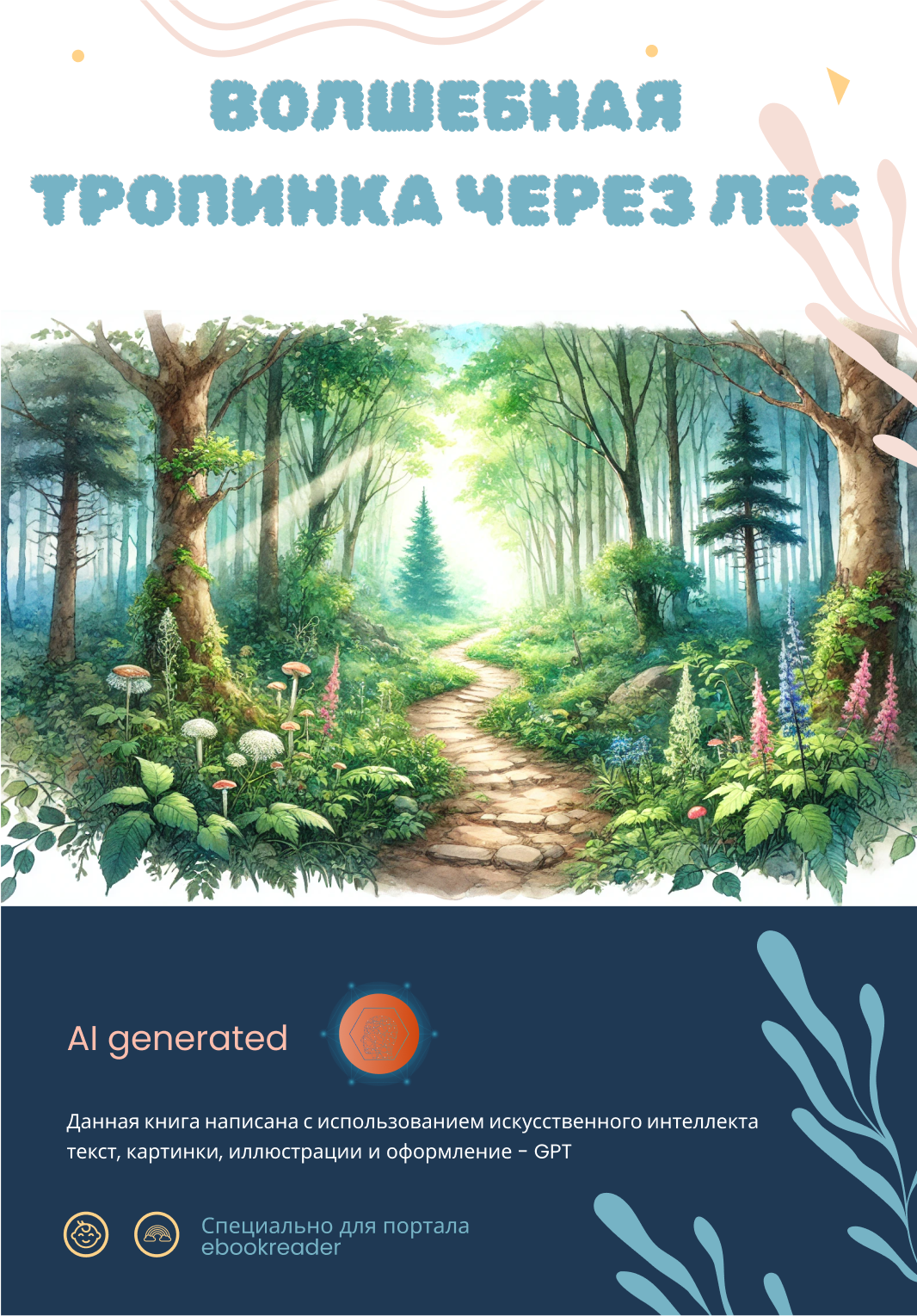 Волшебная тропинка через лес