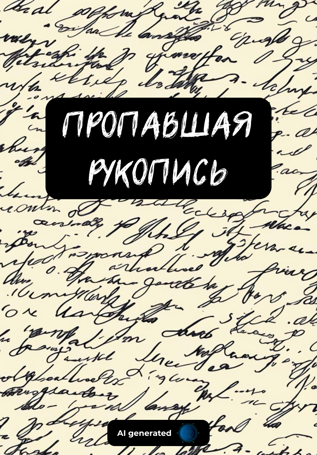 Пропавшая рукопись