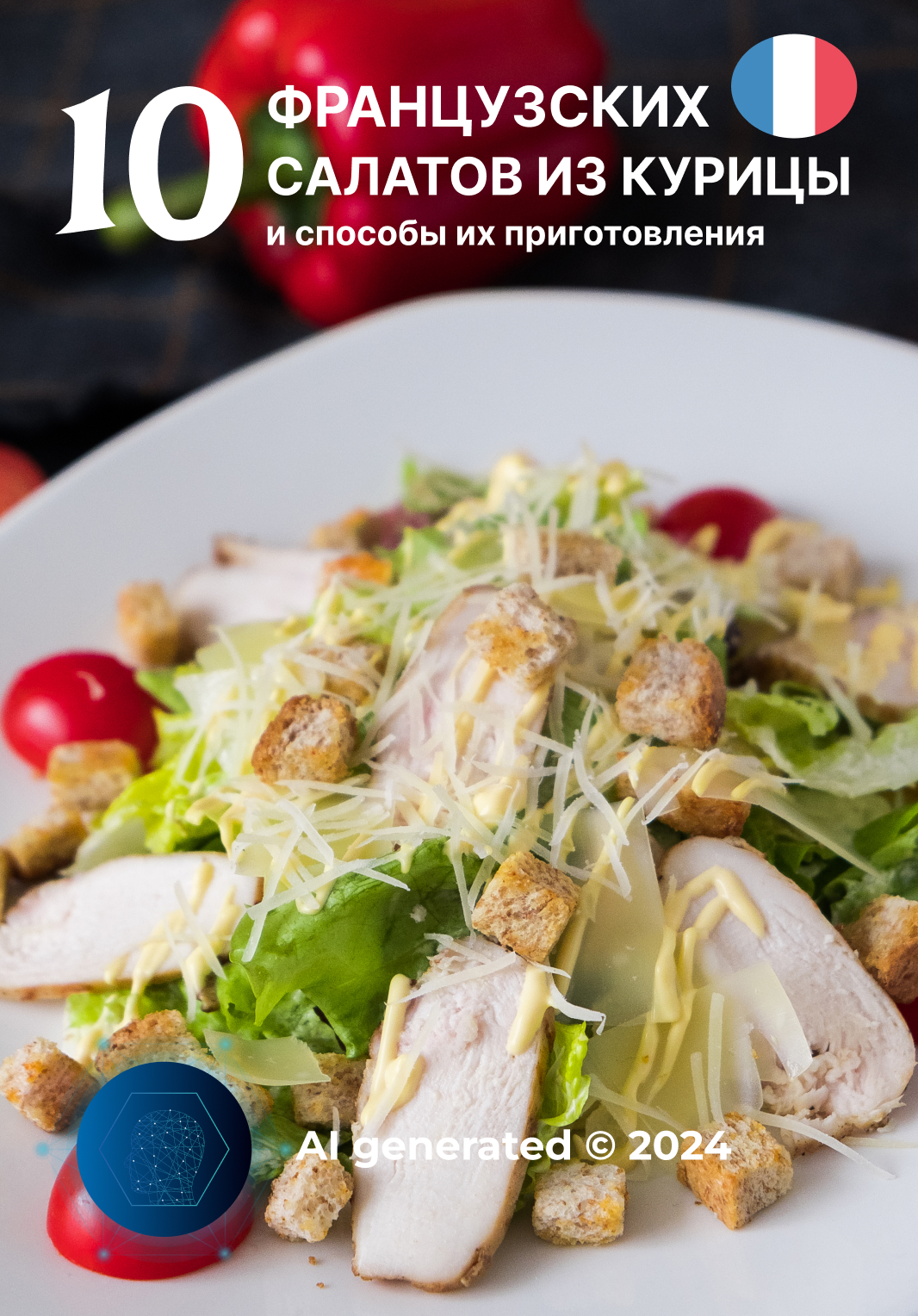 10 французских салатов из курицы